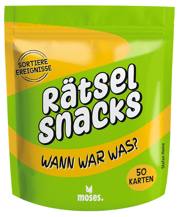 moses. Rätsel Snacks – Wann war was?