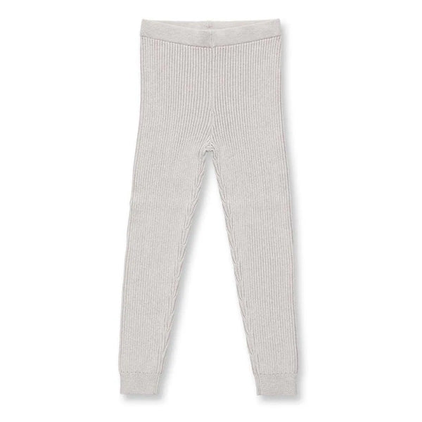 Sense Organics YUMA Kinder Strickleggings Melange Rippenstrick GOTS - Makimo - Smart Kids