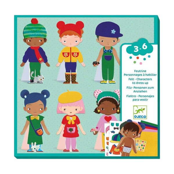 Djeco Basteln Anziehpüppchen 12 Figuren Set ab 4J - Makimo - Smart Kids