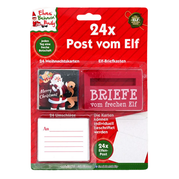 Elves Behavin' Badly - 24x Post vom Elf + Briefkasten