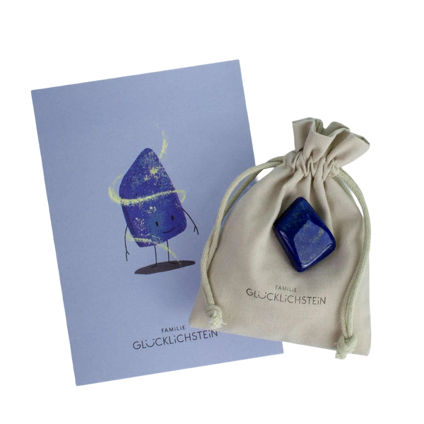 Familie Glücklichstein - Heilstein Einzeln - Lapislazuli