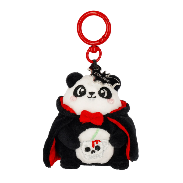 Legami Panda-Plüsch-Schlüsselanhänger „Bam-Boo!“ Halloween