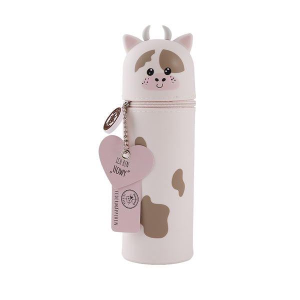 Lulubug Handmade - Silikon Federmäppchen Kuh Howy - Makimo - Smart Kids