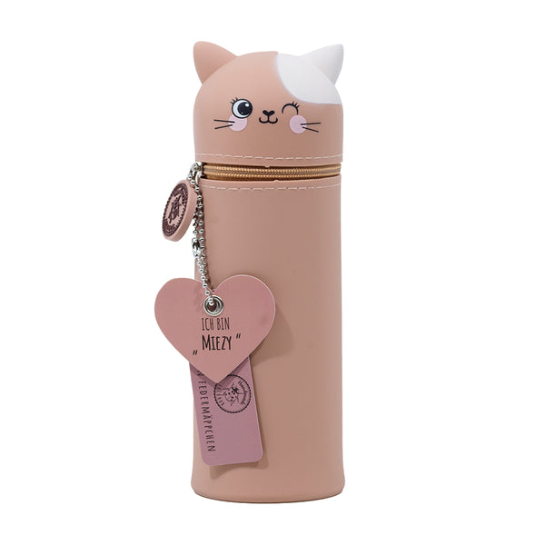 Lulubug Handmade - Silikon Federmäppchen Katze Miezy - Makimo - Smart Kids