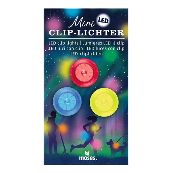 Moses - LED-Clip-Licht 3er Set 🔦✨