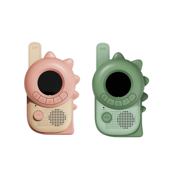 The Zoofamily - Zoo Walkie Talkie - Grüner Dino/ Pinker Dino - Makimo - Smart Kids