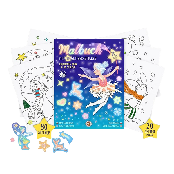 Trendhaus Malbuch inkl. Sticker