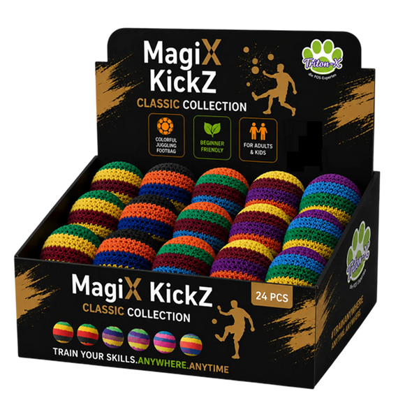 Triton-X - MagiX KickZ Classic Collection – Footbag 5 cm freestyle