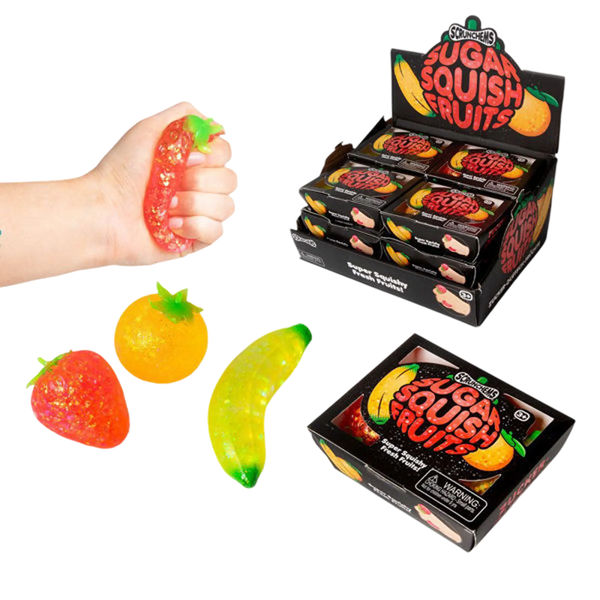 Triton-X - Scrunchems Sugar Squish Fruits 3er Set – Maltose Squishy