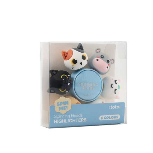 iTotal 6-in-1-Textmarker Spinning Heads