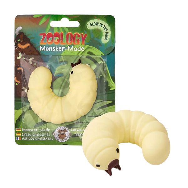 ZOO Monster-Made – Nachtleuchtende Made (Squeeze-Tier)