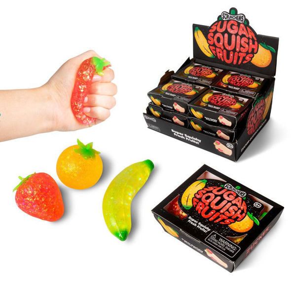 Triton-X - Scrunchems Sugar Squish Fruits 3er Set – Maltose Squishy