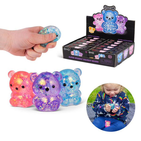 Triton-X - Scrunchems Sugar Squishy Bears 3er Set – Maltose