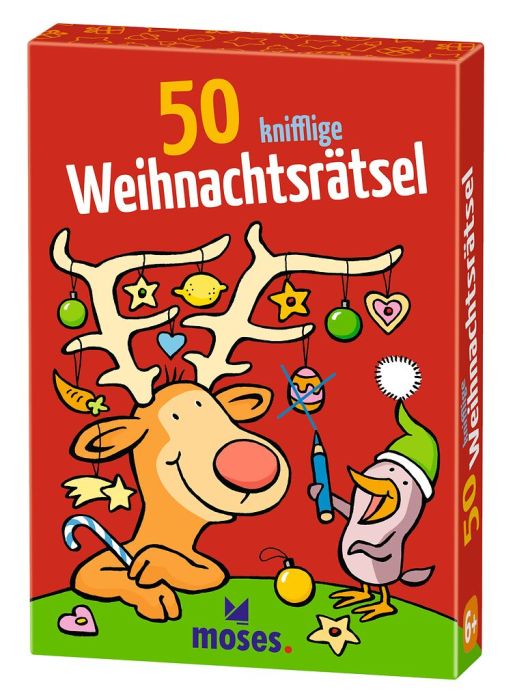 50 knifflige Weihnachtsrätsel – Spannender Rätselspaß - Makimo - Smart Kids