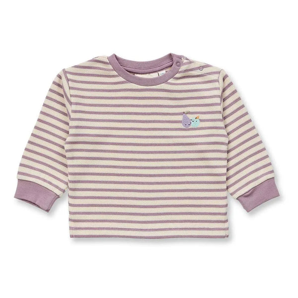 Sense Organics PILOO Baby Langarmshirt Waffel Ringel GOTS FLO - Makimo - Smart Kids