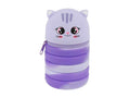 Pop-up Stiftemäppchen Kawaii „Cutie“ – Katze lila