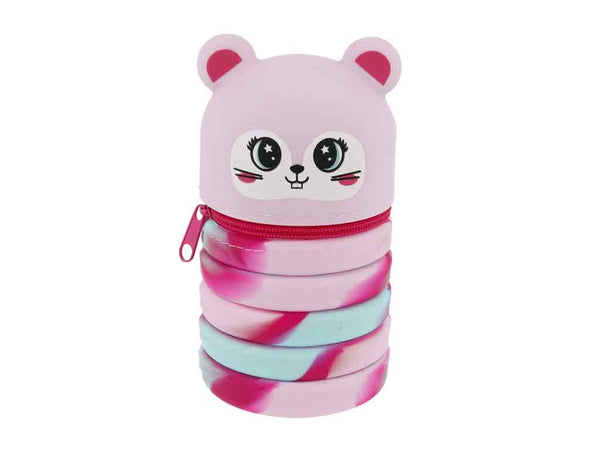 Pop-up Stiftemäppchen Kawaii „Cutie“ – Hamster lila