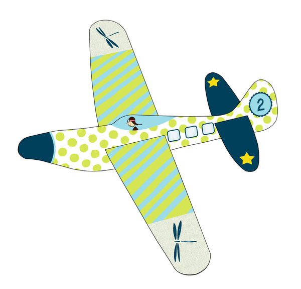 Die Spiegelburg Flotte Flieger Bunte Geschenke | MAKIMO-COPPENRATH-21760-4029753217608