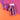ava&yves - Geschenkband „hohoho“, fuchsia/orange, 5 m - Makimo - Smart Kids
