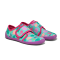 Affenzahn Barfußhausschuh Slipper Cotton Movy - Eule