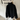 Sweater "BEL" Deep Black - Woll-Fleece-Sweater Oversize Ultra Light - Makimo - Smart Kids