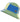 MP Denmark - MELTON Block Bucket Hat – Sonnenhut mit UV-Schutz 50+ - Delft Blue - Makimo - Smart Kids