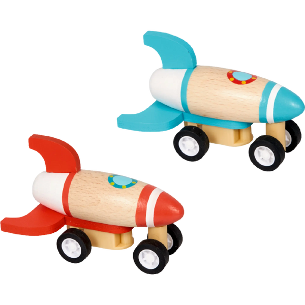 Die Spiegelburg Rakete mit Rückziehmotor - Bunte Geschenke