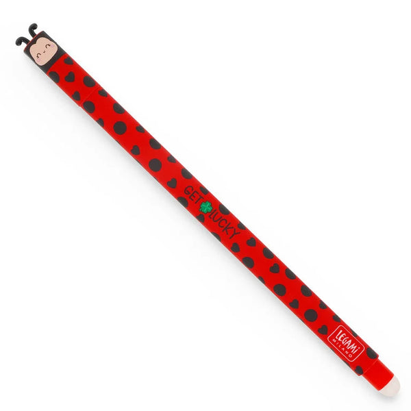 LEGAMI Löschbarer Gelstift "Erasable Pen" - Marienkäfer