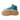 bLIFESTYLE wildbienenSTYLE petrol - Bio-Velours Kinderschuhe mit Merinowolle - Makimo - Smart Kids