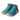 bLIFESTYLE wildbienenSTYLE petrol - Bio-Velours Kinderschuhe mit Merinowolle - Makimo - Smart Kids