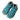 bLIFESTYLE wildbienenSTYLE petrol - Bio-Velours Kinderschuhe mit Merinowolle - Makimo - Smart Kids