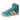 bLIFESTYLE wildbienenSTYLE petrol - Bio-Velours Kinderschuhe mit Merinowolle - Makimo - Smart Kids