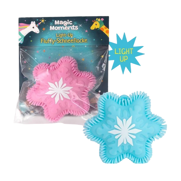 MAGISKE ØJEBLIKKE Fluffy Snowflake Light-Up