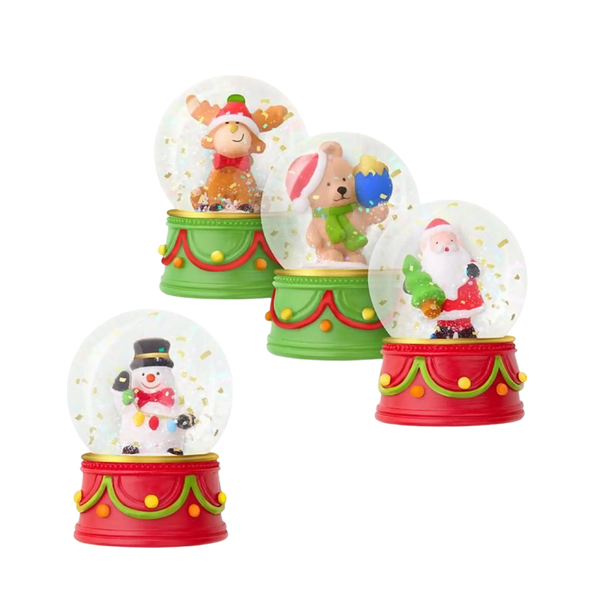 MM SF Schneekugel Glitzer