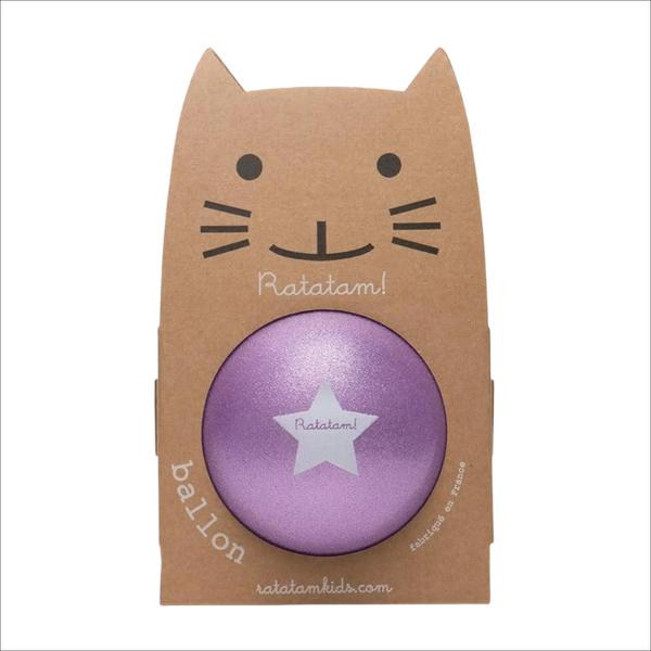 Ratatam - Glitzer Ball Violett 22cm