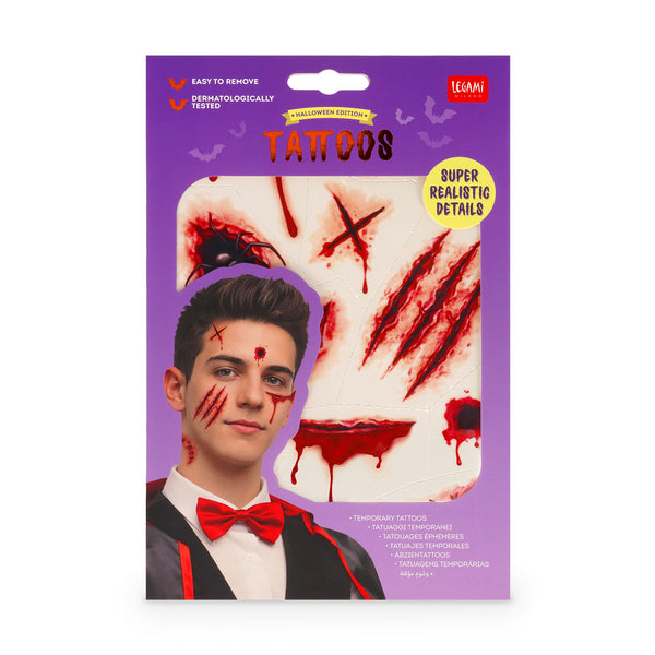 Legami Halloween Abziehtattoos für Gesicht und Körper | MAKIMO-LEGAMI-SFT0001-SFT0001_1