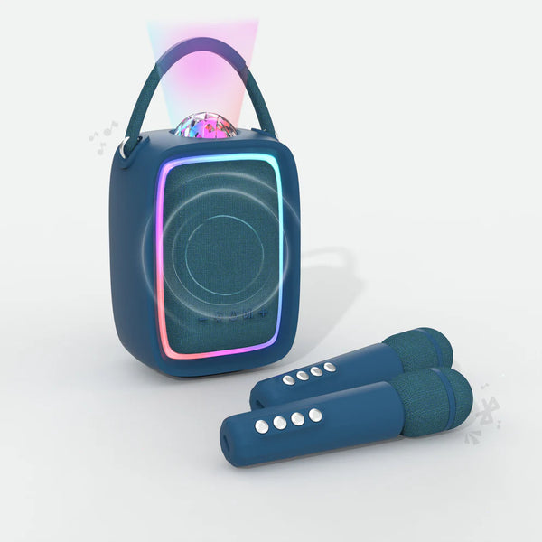 MOB - Singy Party leuchtender Lautsprecher & Karaoke - Dark Blue