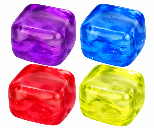 Fun Trading - Rüdis Cube 6 cm – Squishy Quetschwürfel