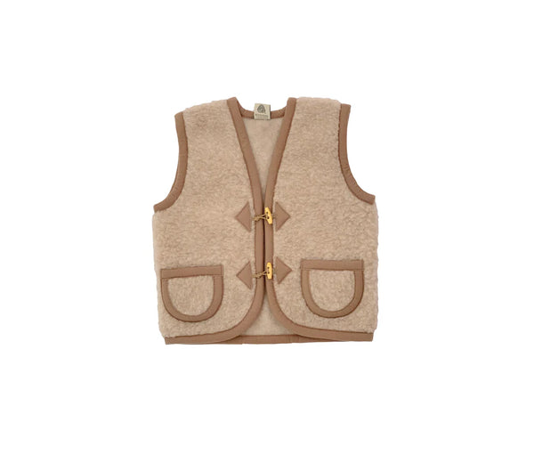 Weste ALPEN  Junior- Beige