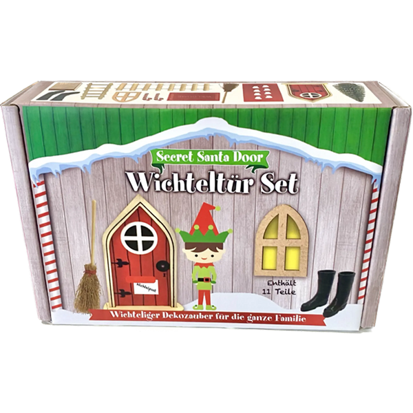 Wichtel Zubehör - Wichteltüren-Set 11-teilig