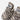 Kings & Rebels Gamuza Classic Baby Booties - Zebra - Makimo - Smart Kids