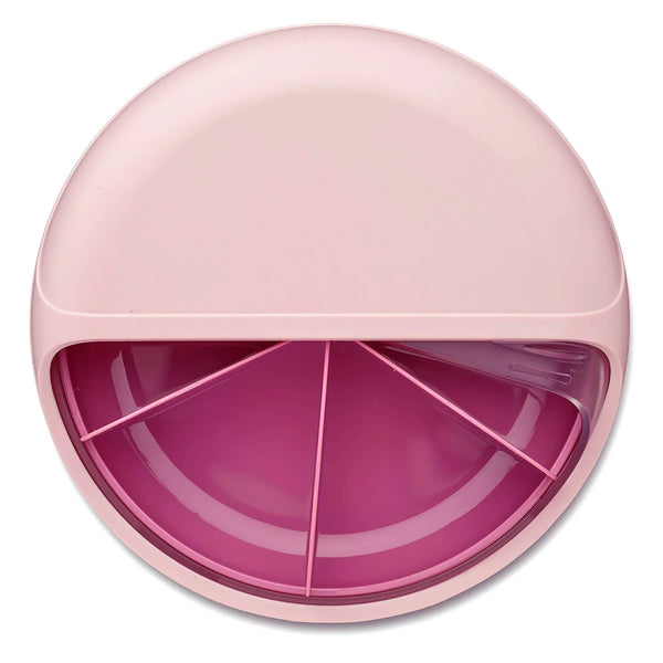 Carl Oscar SnackDisc™ - Rosa | Drehbarer Snack-Container für Kinder | 5 Fächer - Makimo - Smart Kids