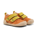 Affenzahn Lauflernschuh Leder Walky - Katze, Orange
