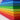 GRIMM'S Regenbogen Bauplatten – 11-teilig, farbig lasiertes Lindenholz - Makimo - Smart Kids
