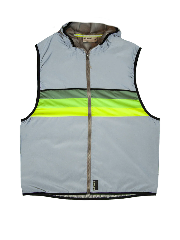 Gofluo Weste"North - Grey reflective" für Erwachsene - Makimo - Smart Kids