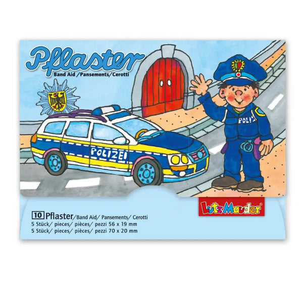 Lutz Mauder - Pflasterbriefchen Polizei