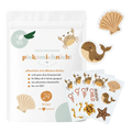 pieksmichnicht Ocean Child Edition - 24 Anti-Mücken-Sticker pflanzlich für Kinder