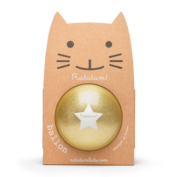 Ratatam - Glitzer Ball Gold 15cm - Makimo - Smart Kids