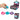 Scrunchems Mini Sugar Axolotls – Maltose-Squishies, 3er-Set